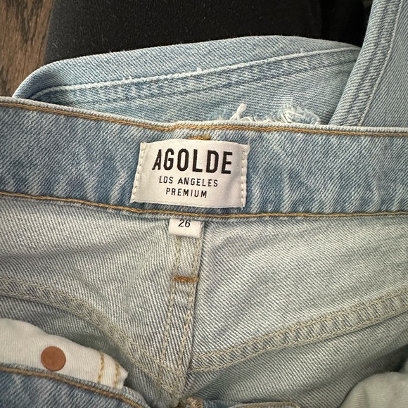 Agolde high rise ripped jeans - Picture 1 of 4